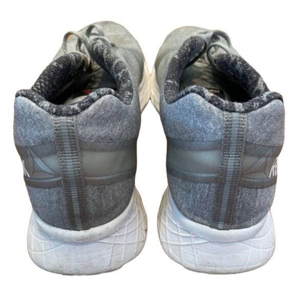 Reebok Running Shoes Sneakers Gray Smooth Fuse Technology Memory Foam Insoles 9 - Picture 6 of 11